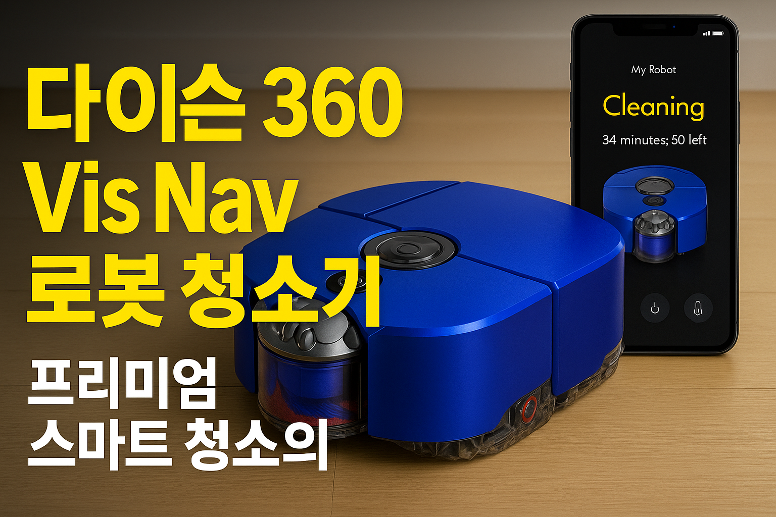 다이슨 360 Vis Nav 로봇청소기 리뷰: AI와 내비게이션의 완벽한 만남