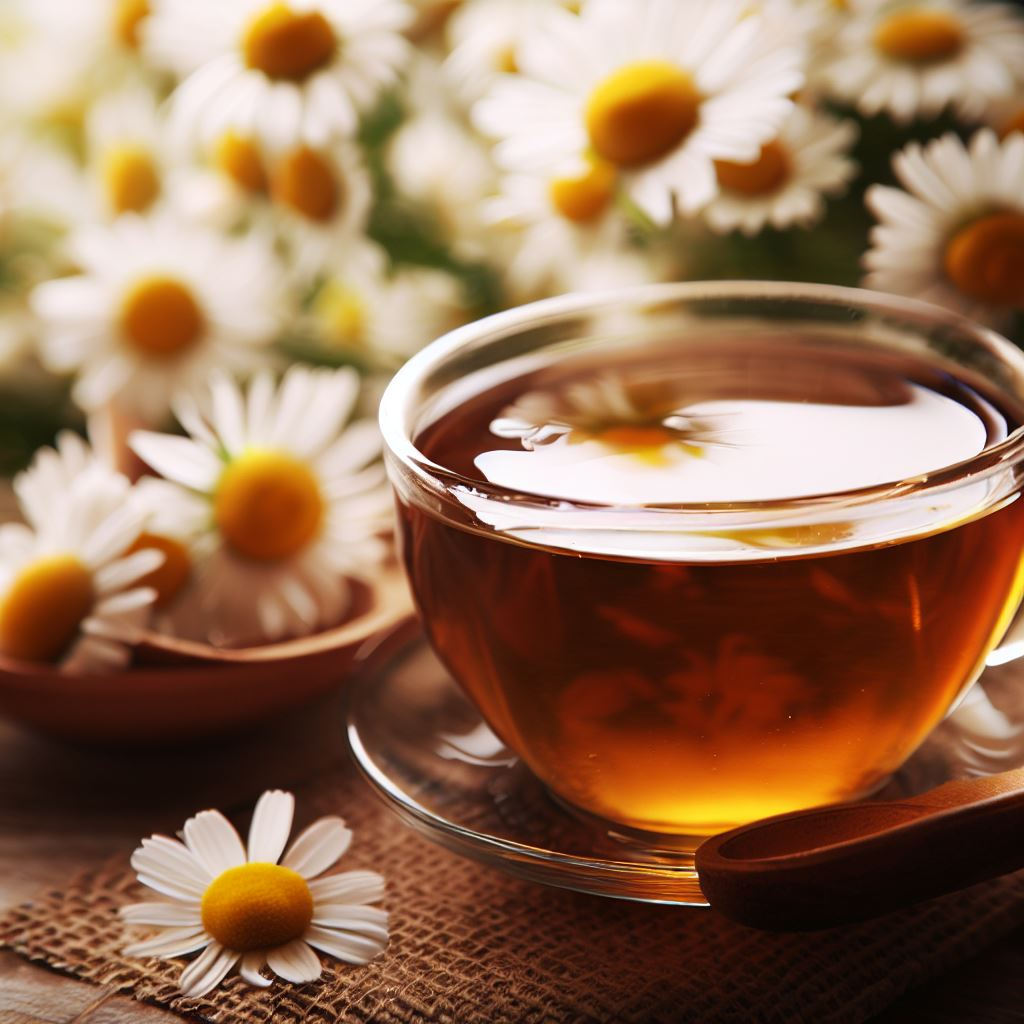 수면에 좋은 음식 캐모마일 차