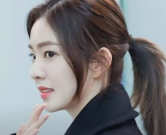 여자 앞머리 사이드뱅