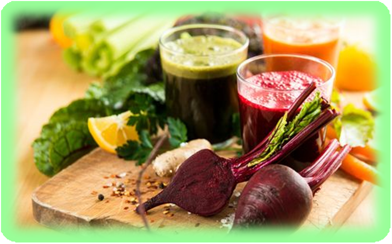 생채소즙을 통해 노폐물 청소