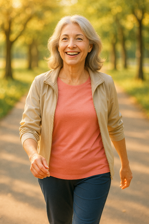 갱년기 여성 영양제 이미지 