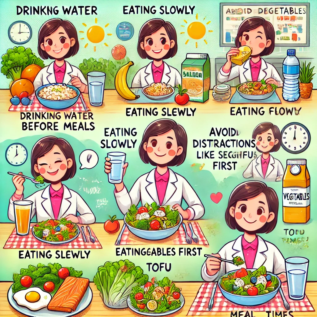 과식을 줄이는 식사 루틴 만들기