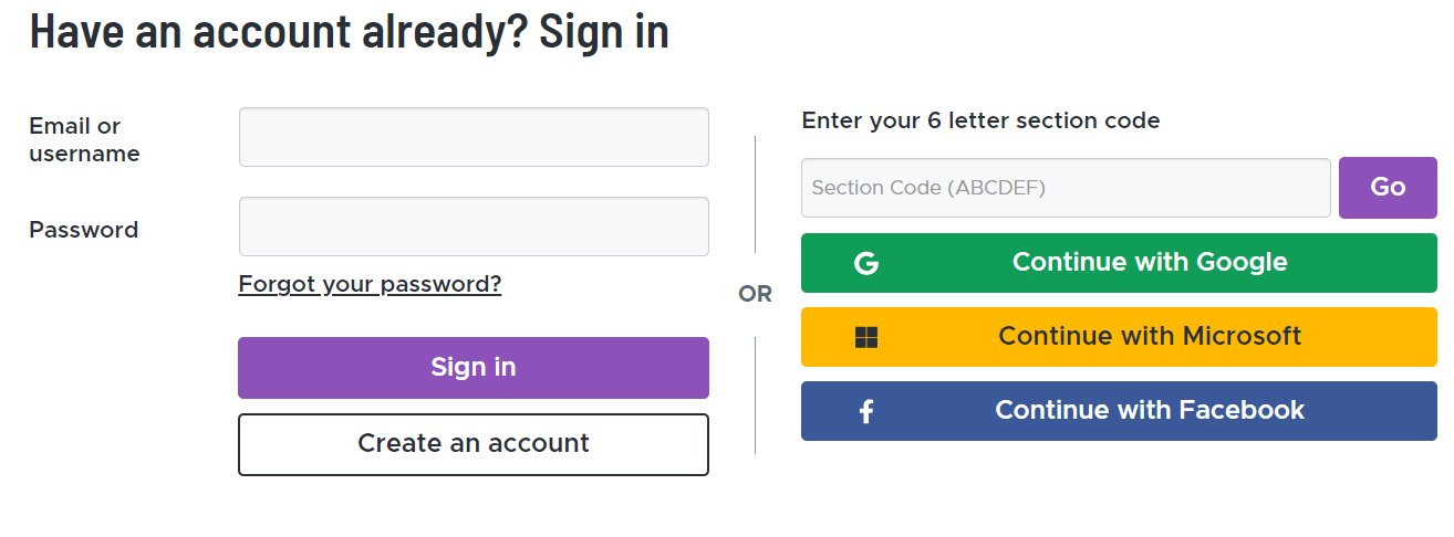 Code.org 로그인