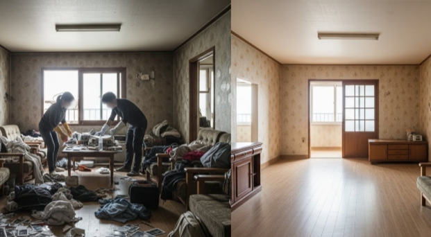 거제 고독사청소 후 정리