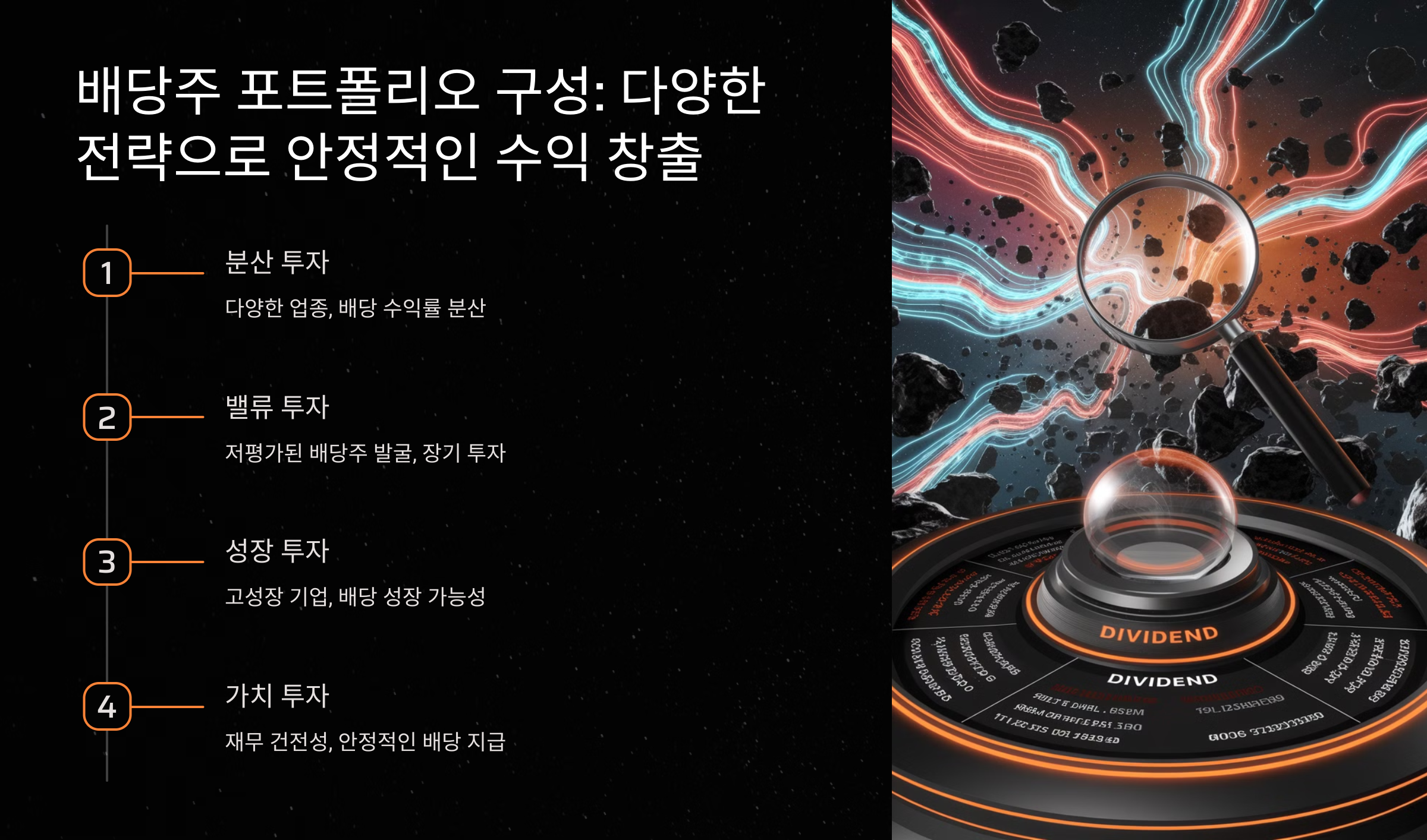 배당주 포트폴리오 구성 전략