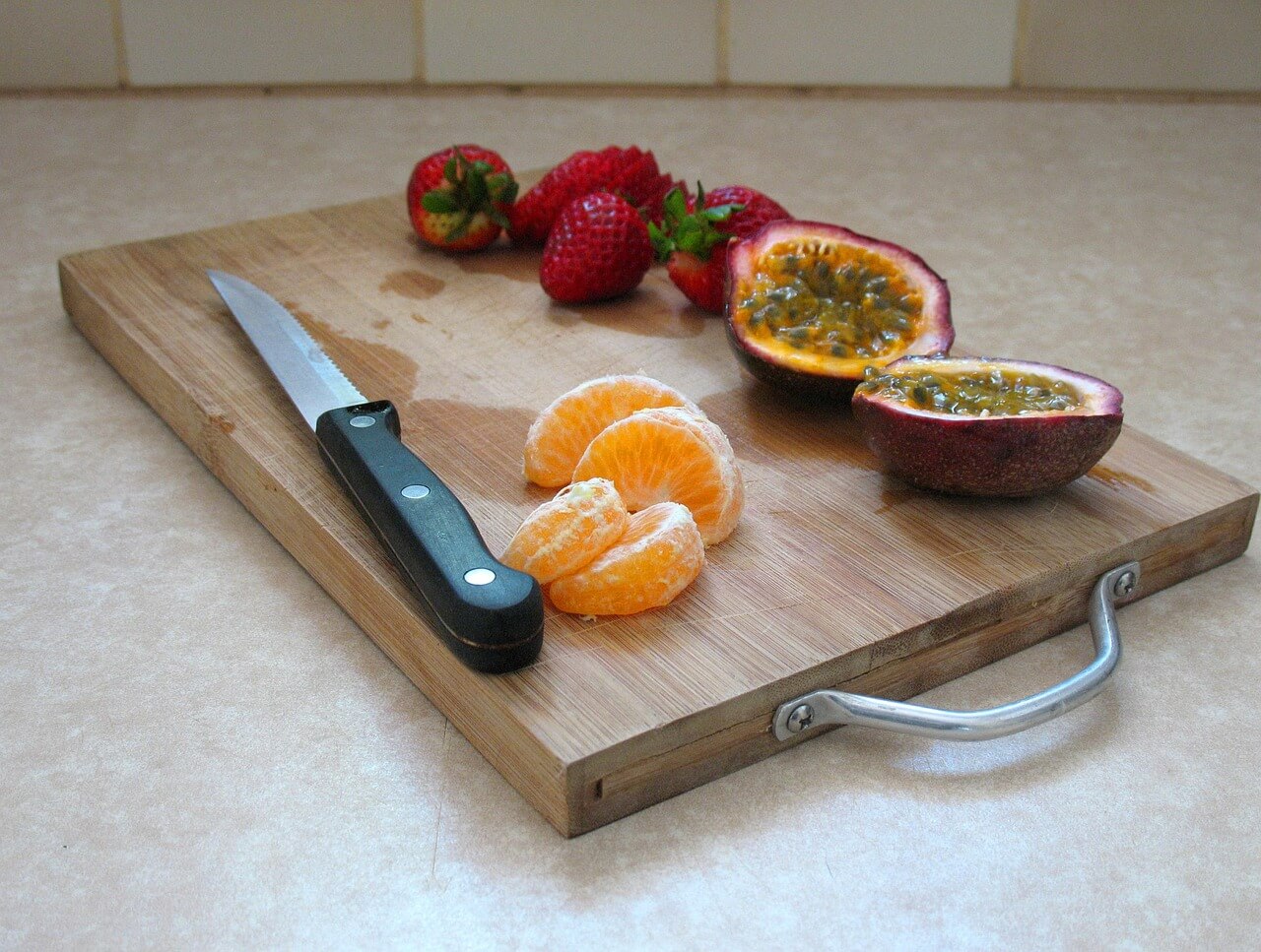 지인 농장에서 패션프루트를 처음 먹어보았다