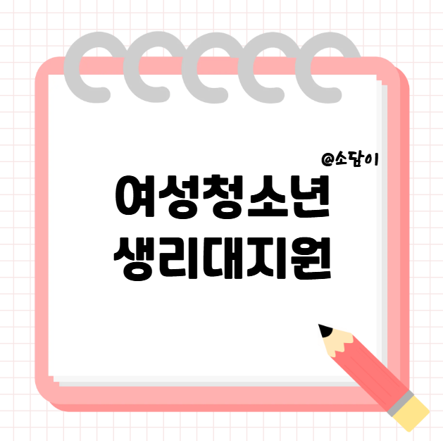 여성청소년 생리대 지원