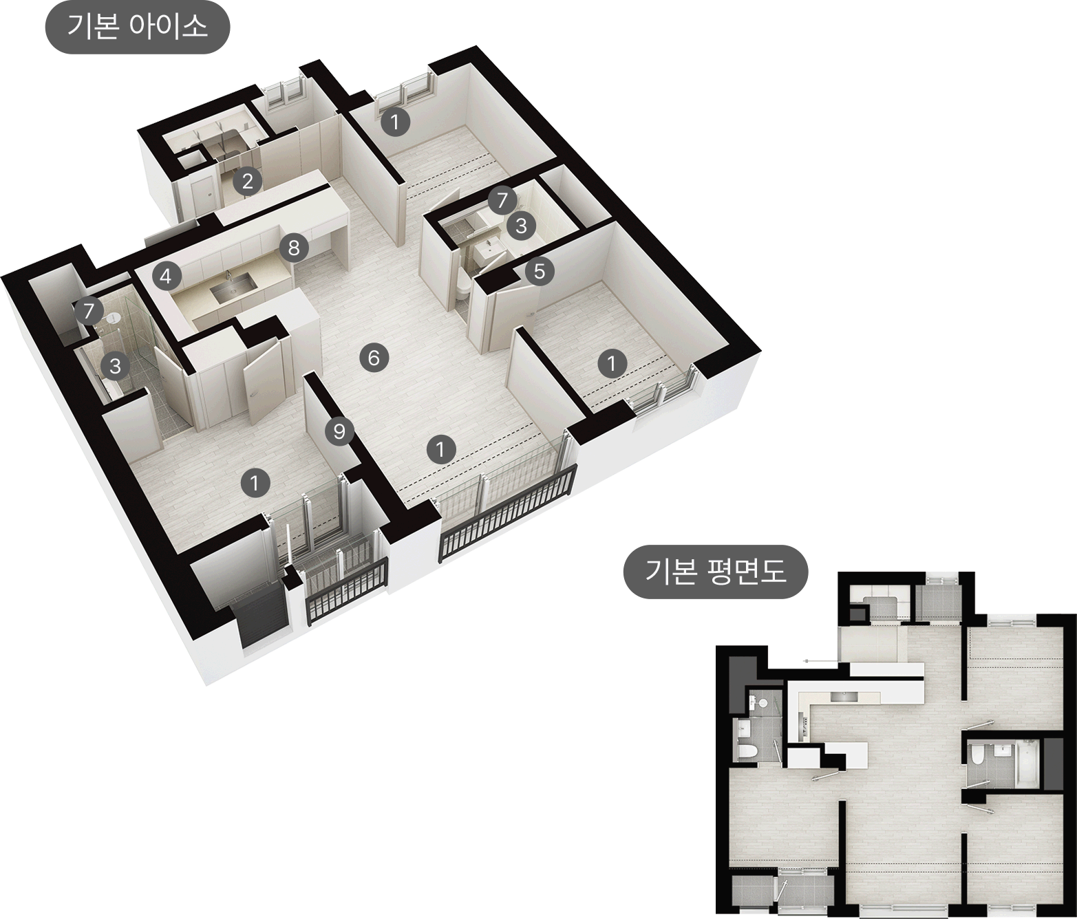 더 리치먼드 미아 평면도 (59A)