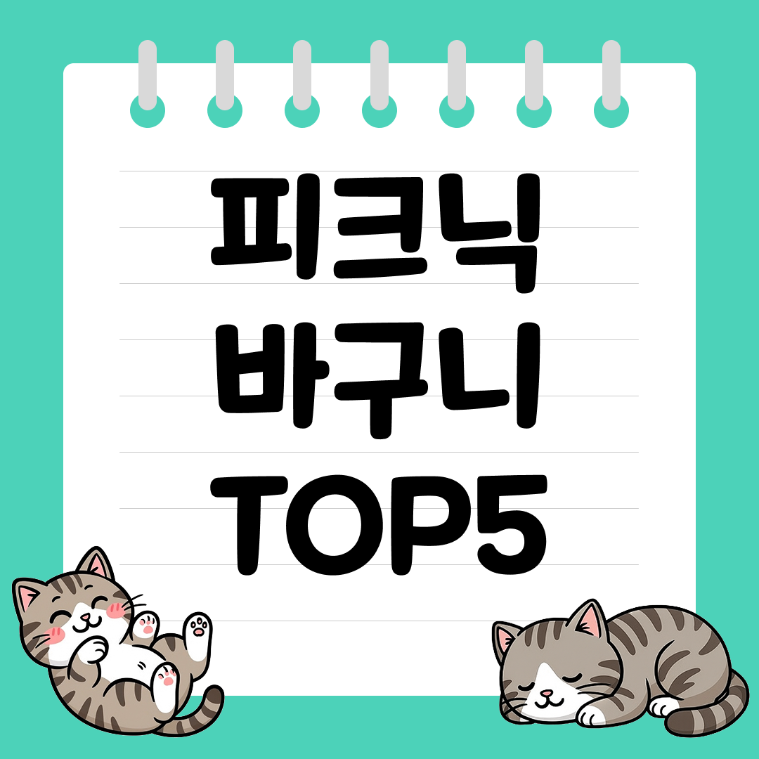 감성 피크닉의 완성! 분위기 살리는 피크닉 바구니 추천 순위 TOP5