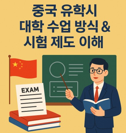중국 유학 시 대학 수업 방식 & 시험 제도 완전 정리 가이드 사진