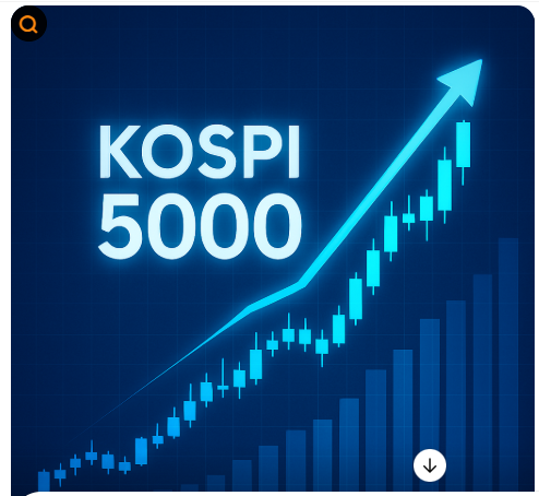 코스피5000돌파 !바이코리아 흐름 진단 사진