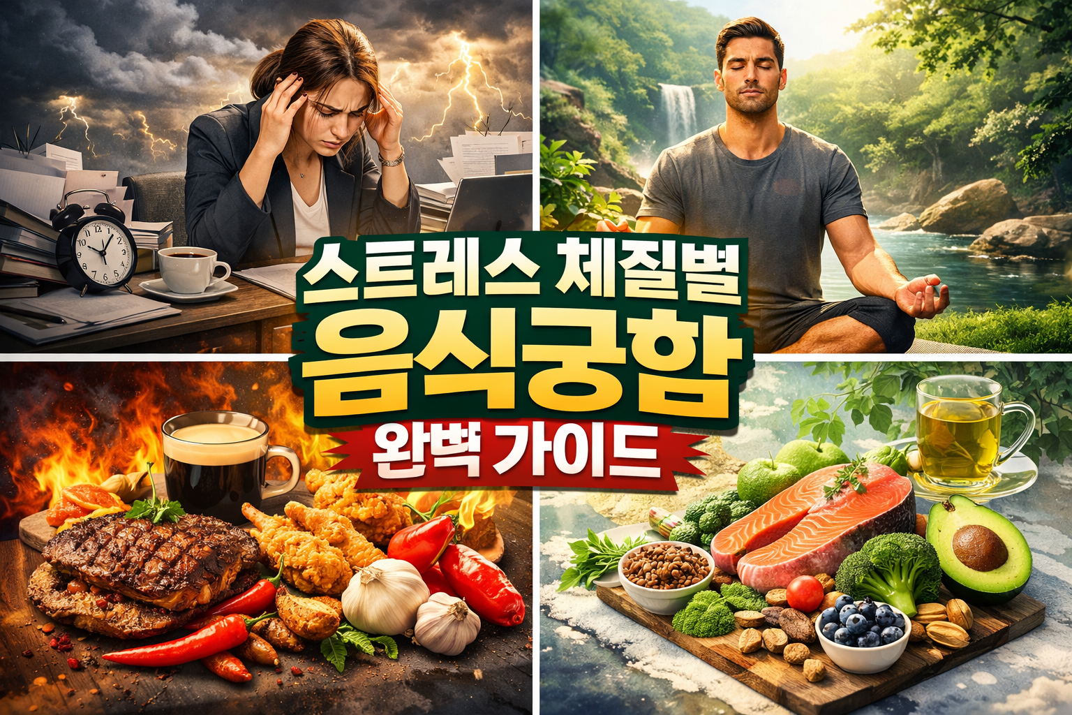 스트레스 체질별 음식궁합