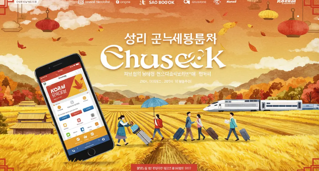 서울 &rarr; 부산 추석 기차표 예매