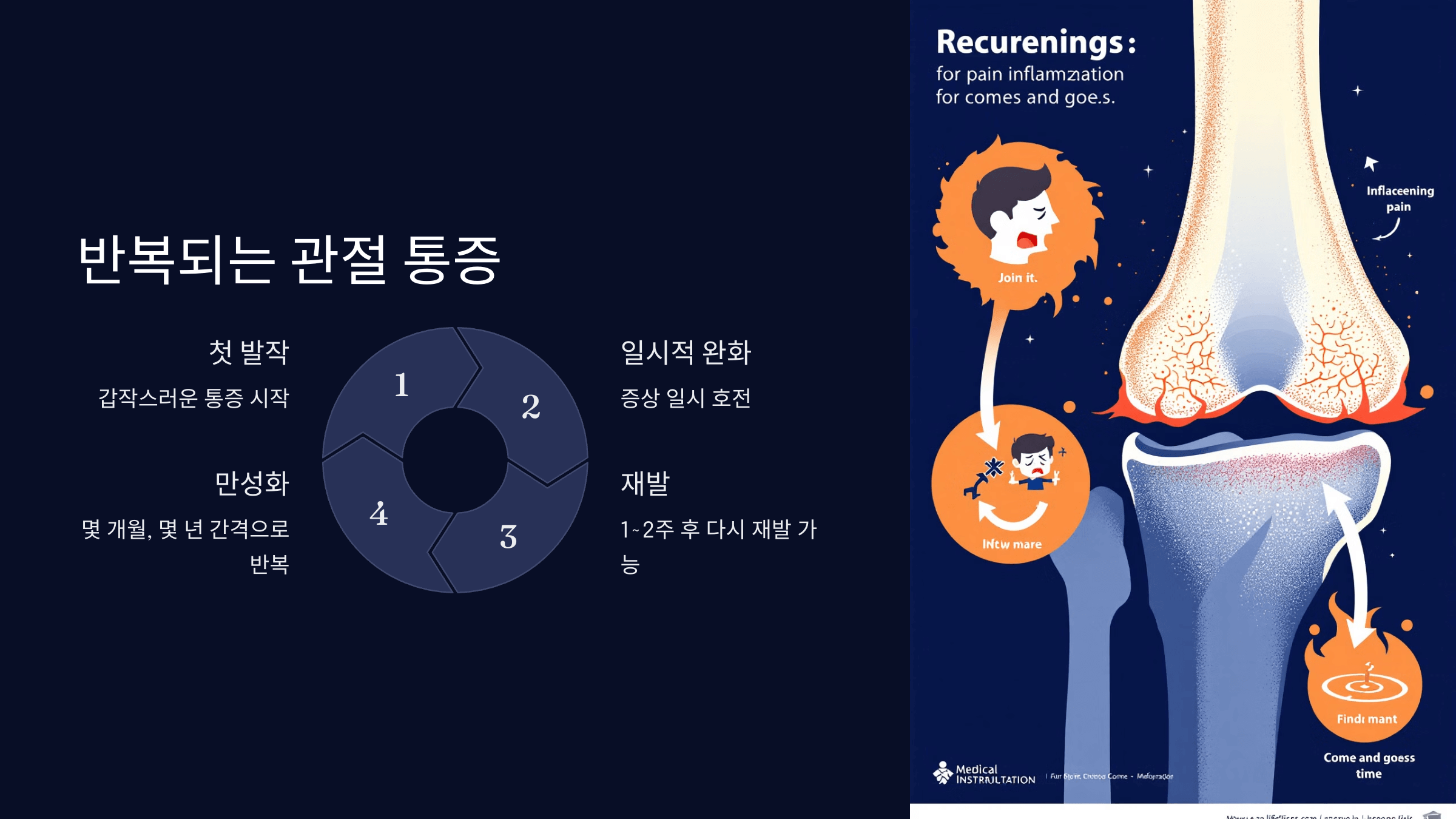 통풍과 관련된 사진입니다.