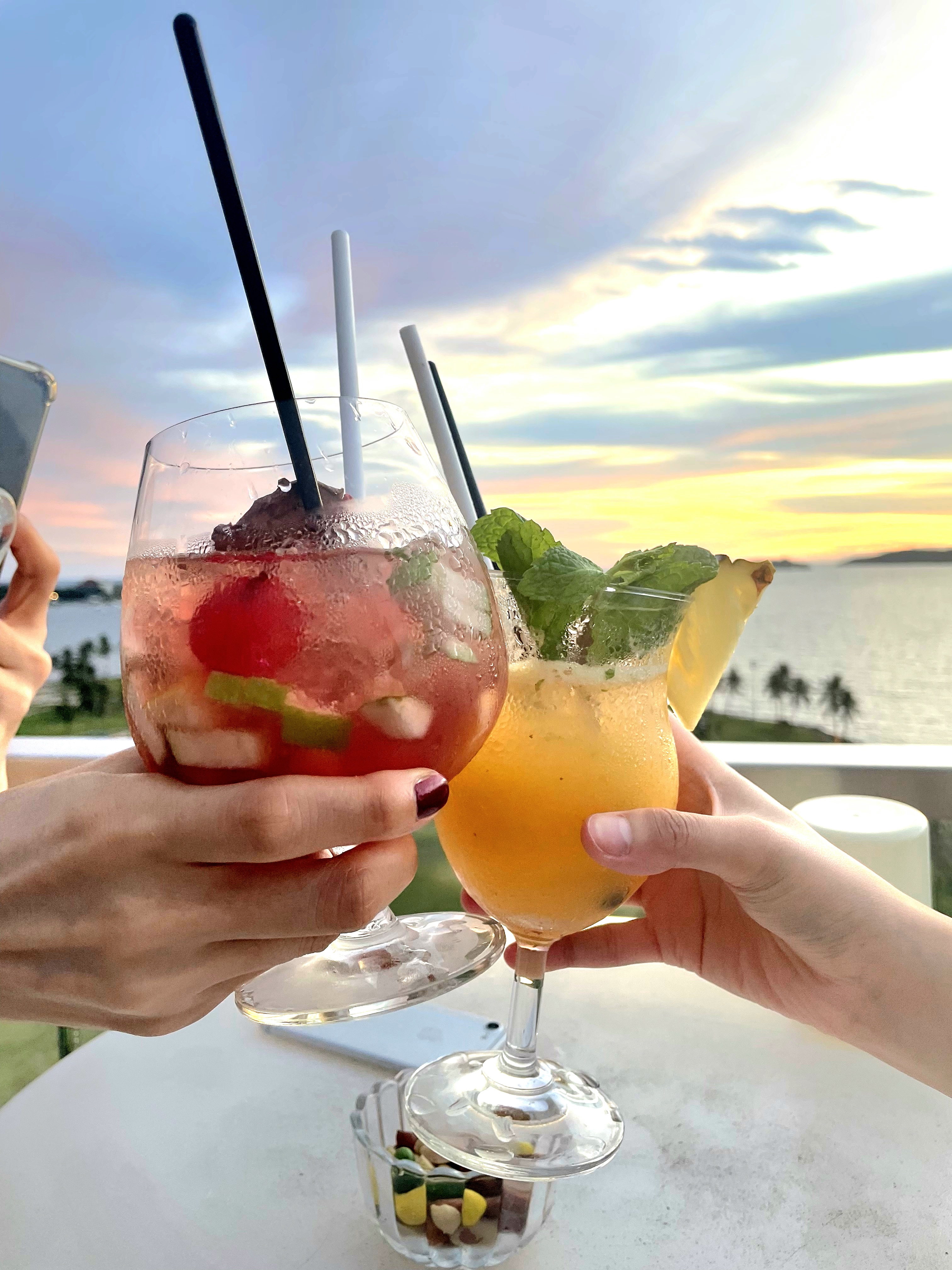 코타키나발루 석양