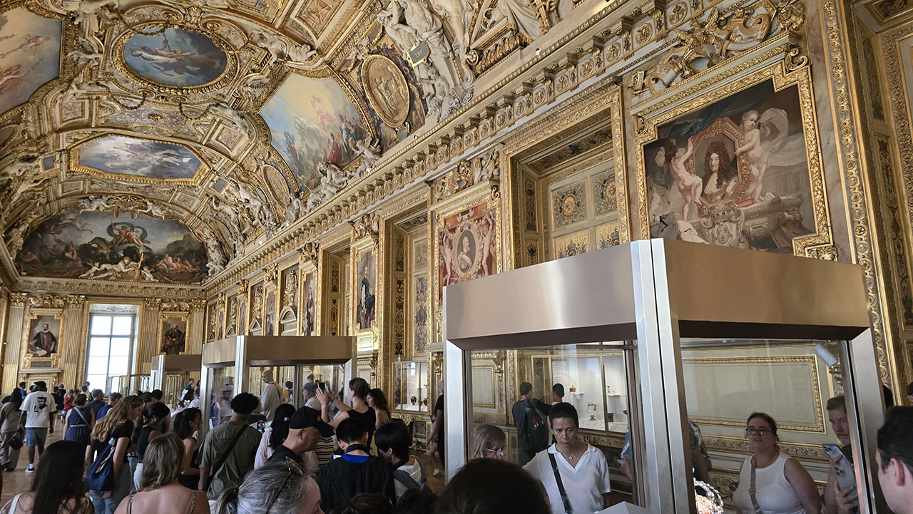 루브르 박물관 아폴론 갤러리