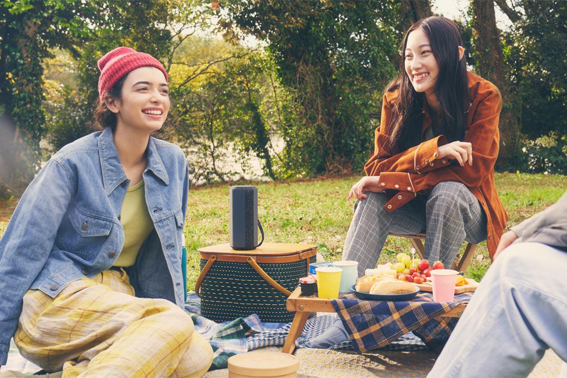 가을 피크닉 소니 블루투스 스피커 SRS-XE200