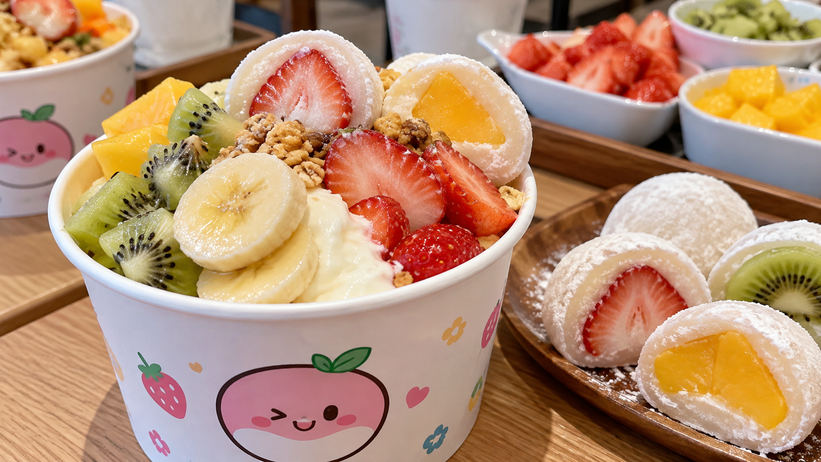 요아정 생과일 요거트 찹쌀떡, 이것만 알면 끝