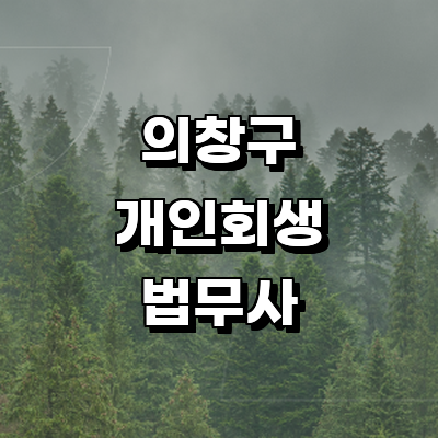 창원 의창구 개인회생 법무사