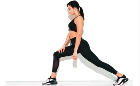 하체운동 하는 모습