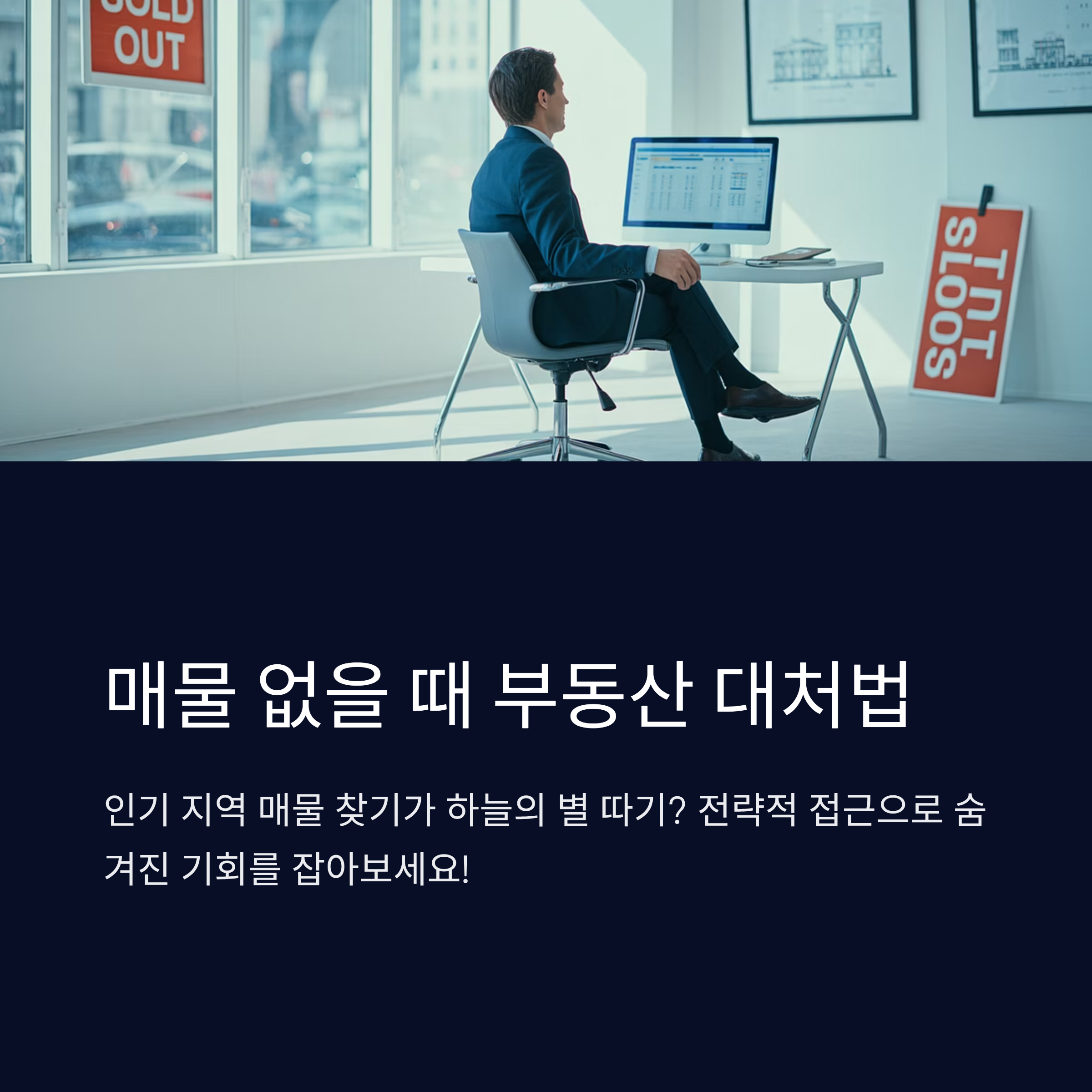 매물 없을 때 부동산 대처법 가이드