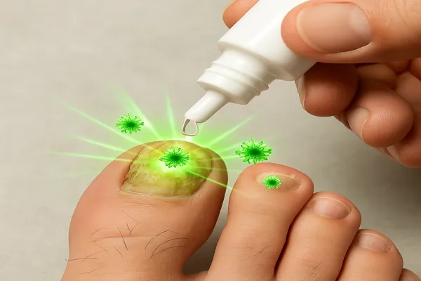 발톱 무좀약 바르는 방법