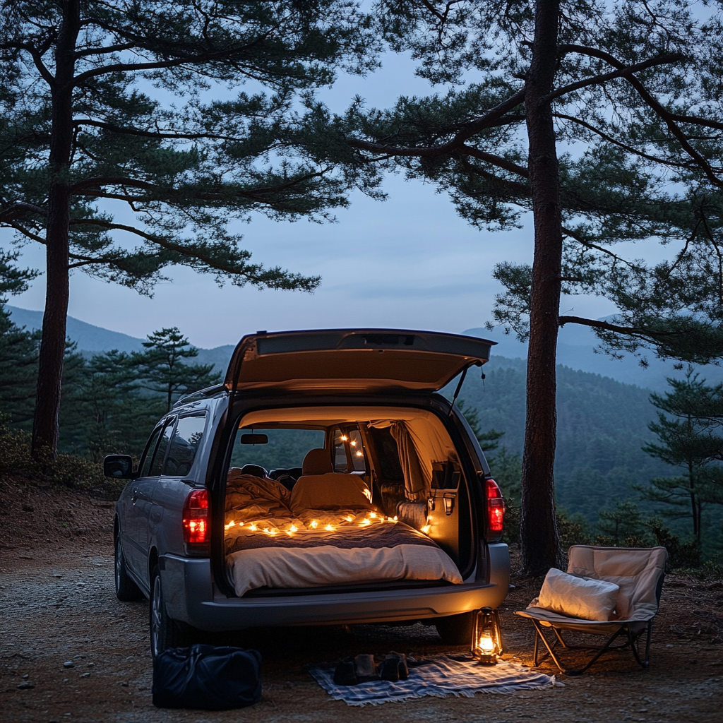 지리산 백무동 - 천왕봉 차박 명소