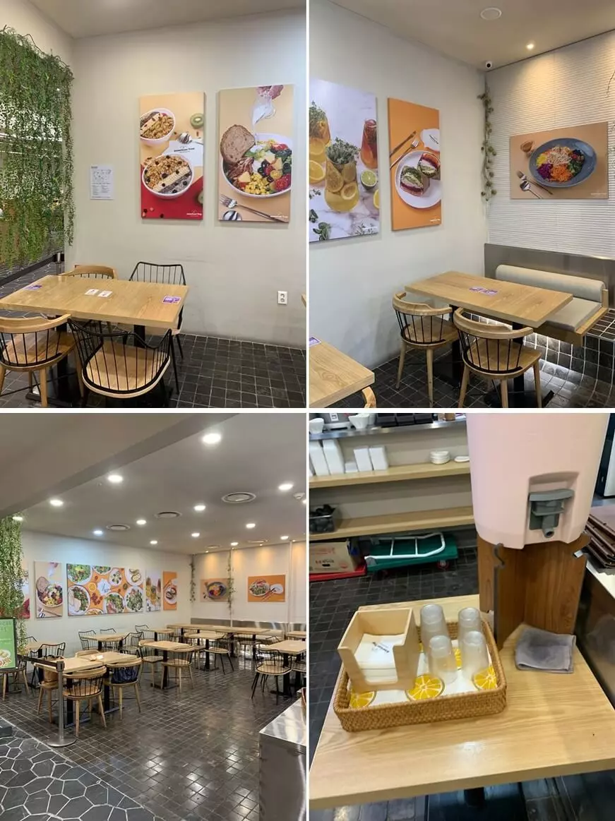 아메리칸 트레이 내부모습