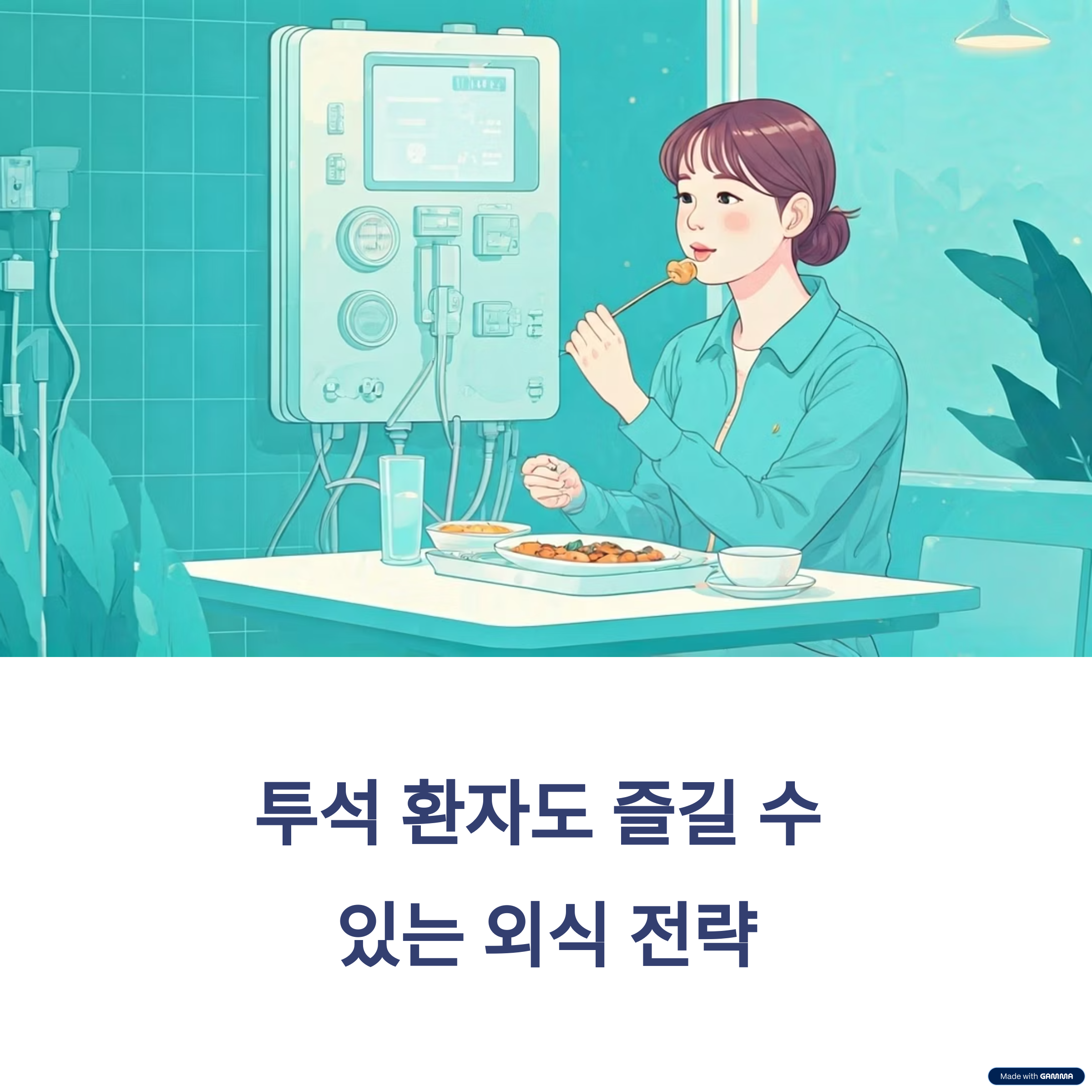 혈액투석 환자를 위한 완벽한 외식 가이드