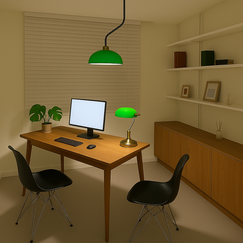 집중력 향상을 위한 홈오피스 인테리어 가이드 책상 배치 예시