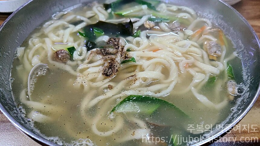 서가네보리밥-바지락칼국수-2