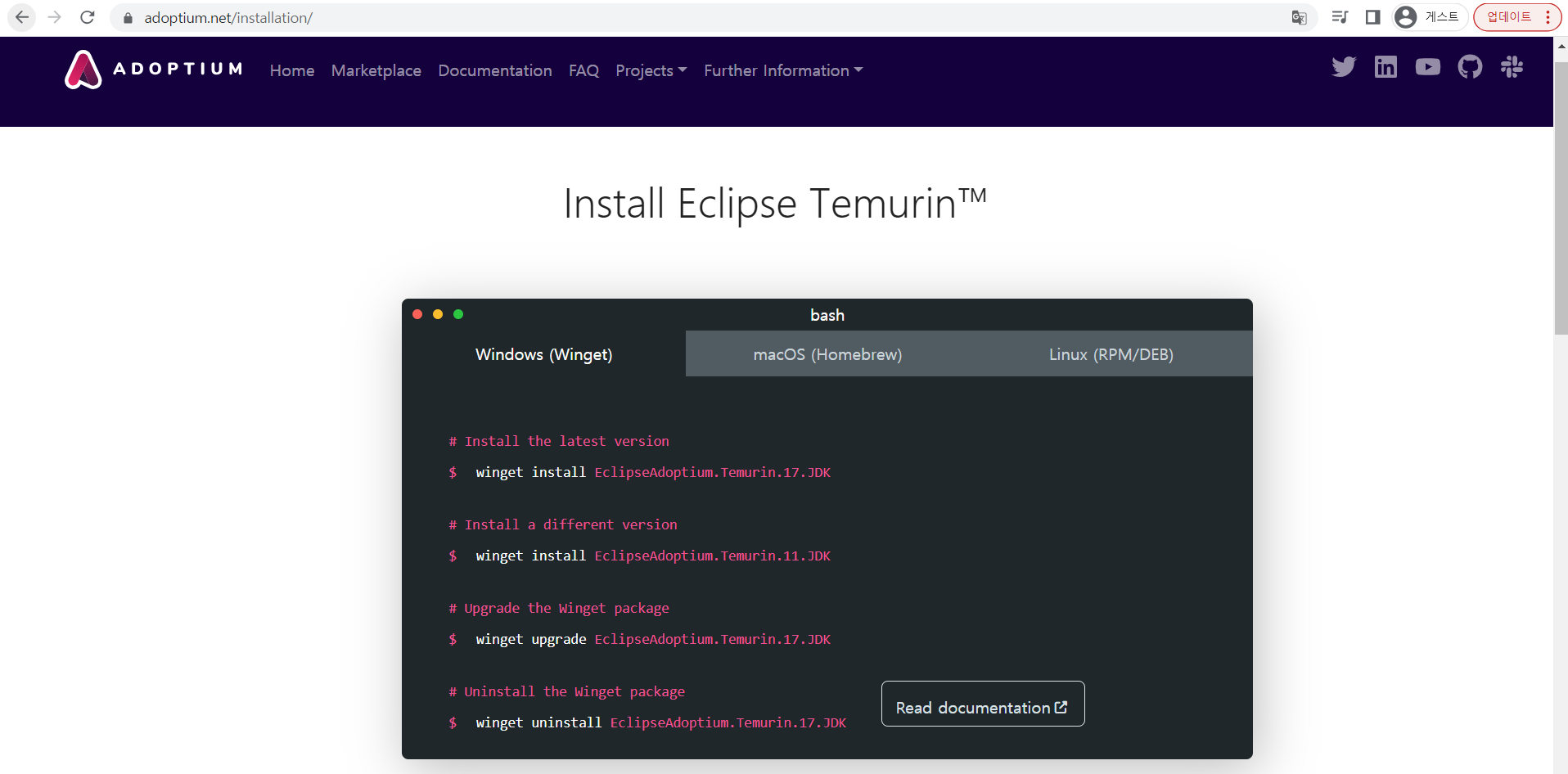 cmd 명령어 예시 페이지