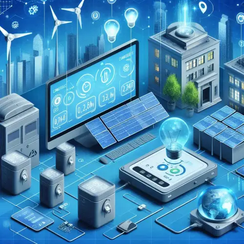 스마트 그리드 주요 장치 그림