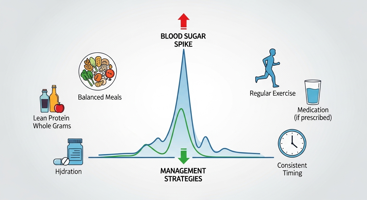 혈당스파이크란? (원인, 증상, 낮추는법 총정리)관련 사진