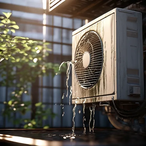 실외기 물떨어짐 문제 해결 에어컨 효율 유지하기