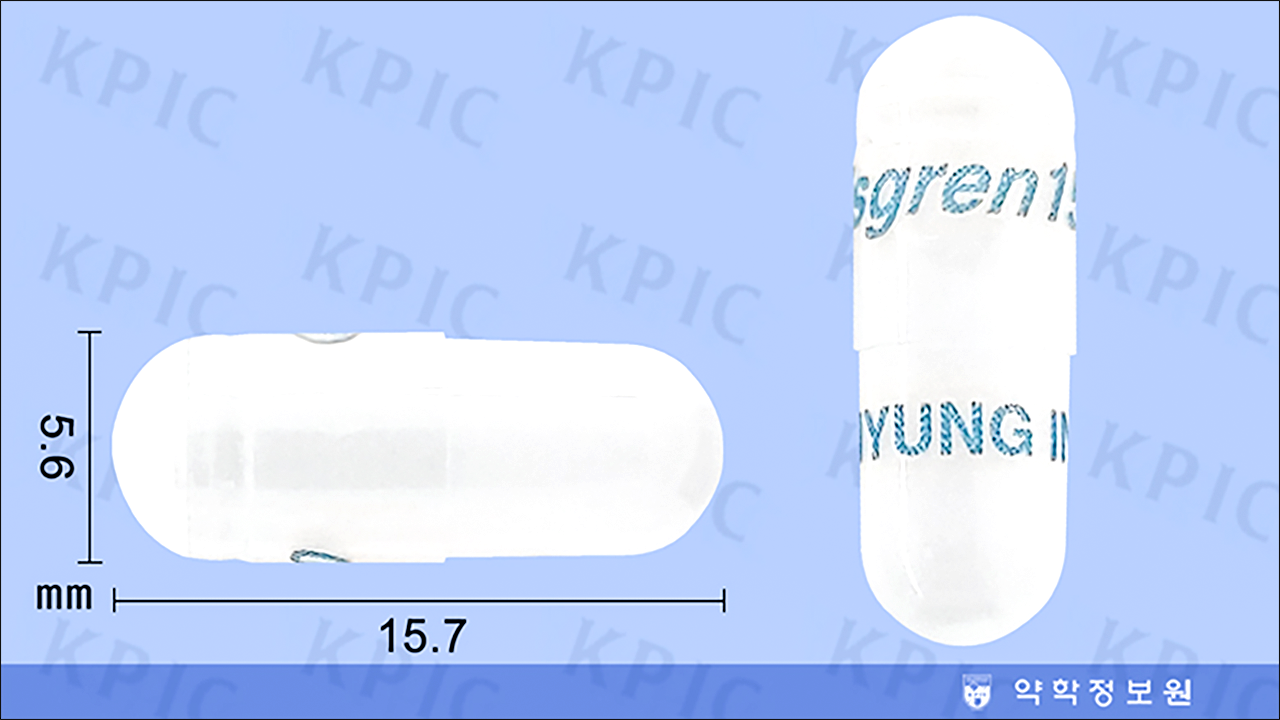 명인디스그렌캡슐150mg (Myungin Disgren Cap. 150mg)