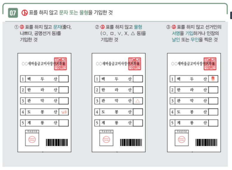 새마을금고 이사장 선거 투표방법, 가까운 투표소 찾기