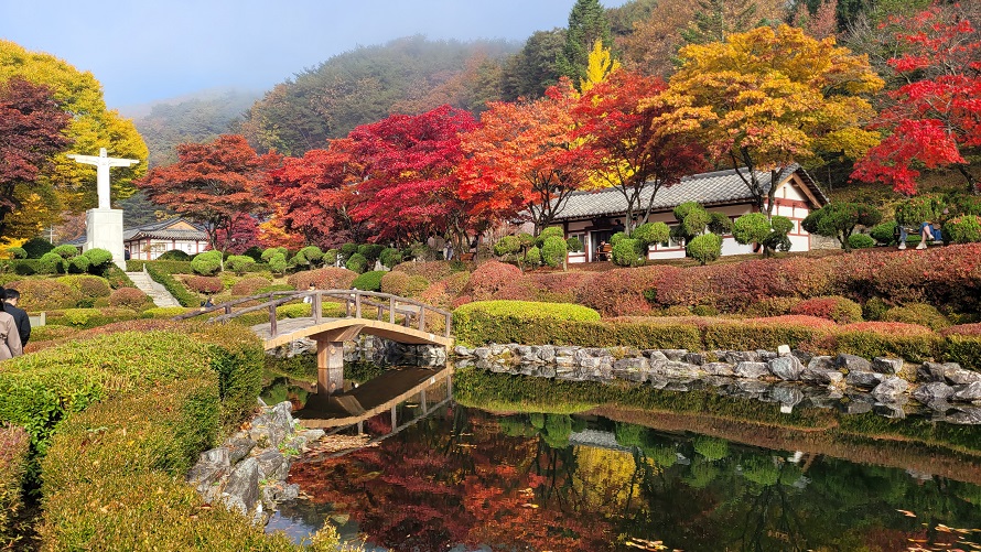 제천 배론성지 단풍