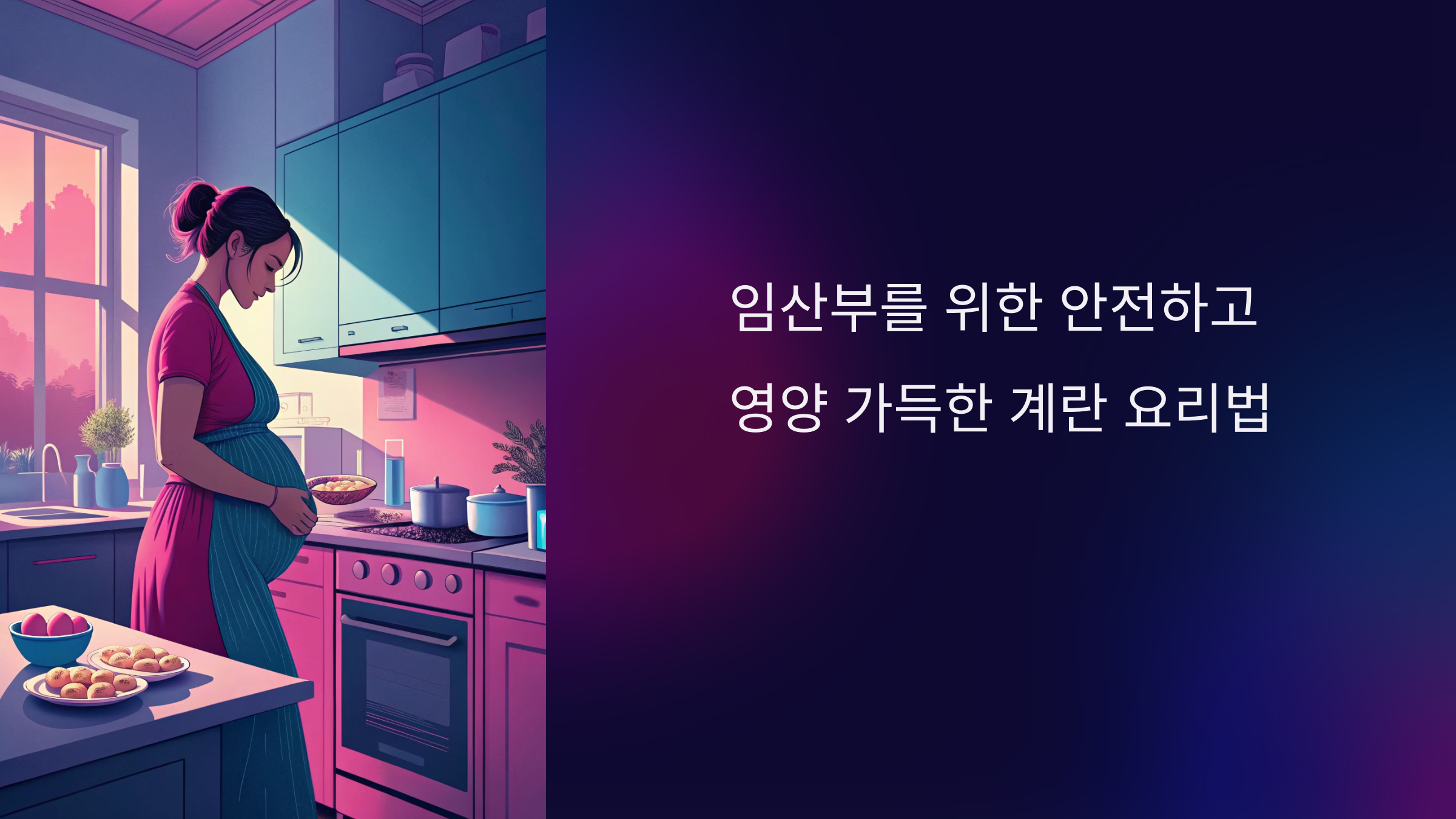 임산부도 안심하고 즐기는 영양 가득 계란 요리법