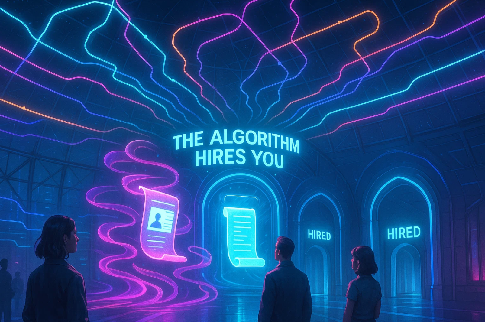 채용 대신 추천: 이력서를 쓰지 않는 사회 관련 사진