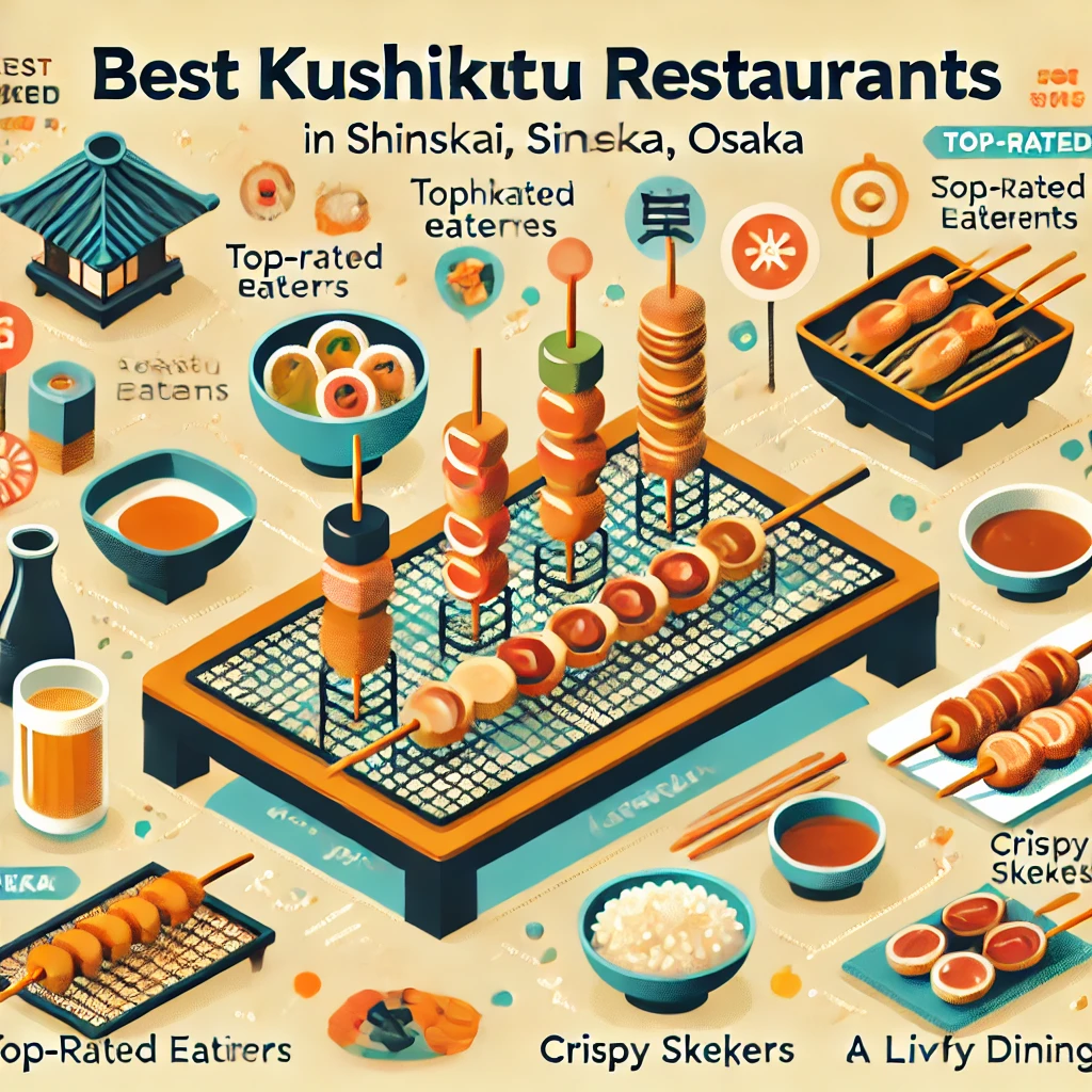 신세카이 쿠시카츠 맛집 추천