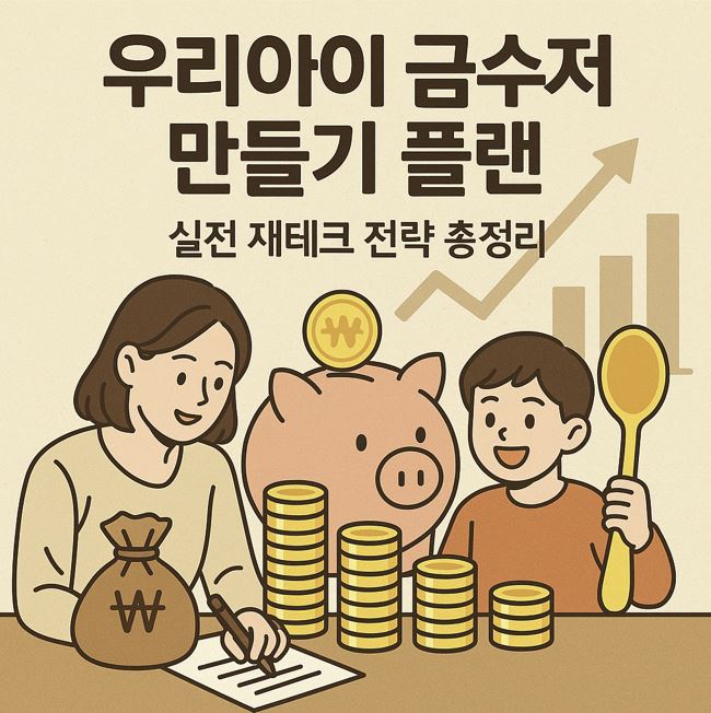 우리아이 금수저 만들기 플랜 - 실전 재테크 전략 총정리