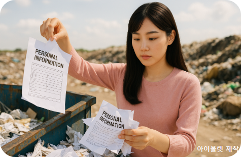 개인정보가 담긴 물건 안전하게 버리는 법