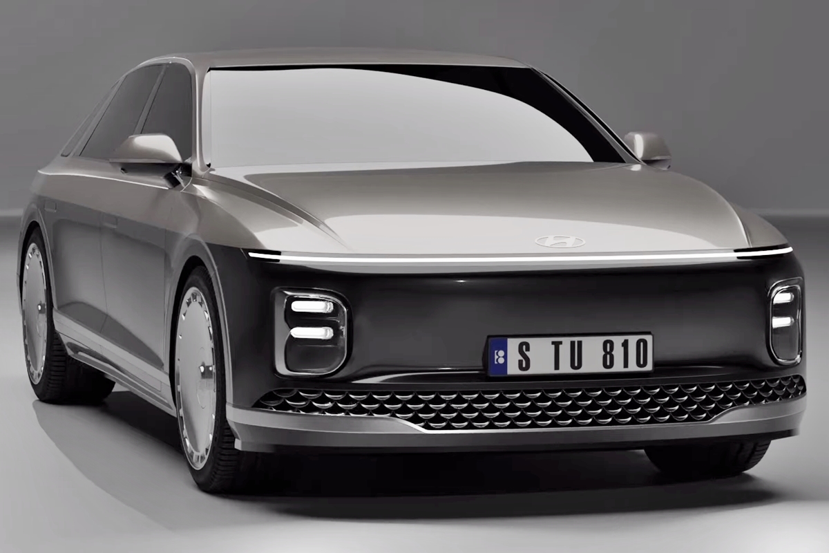 현대자동차의 플래그십 세단 ’그랜저(GN7)'가 제네시스 못지않은 고급 버전으로 나온다면 어떨까?