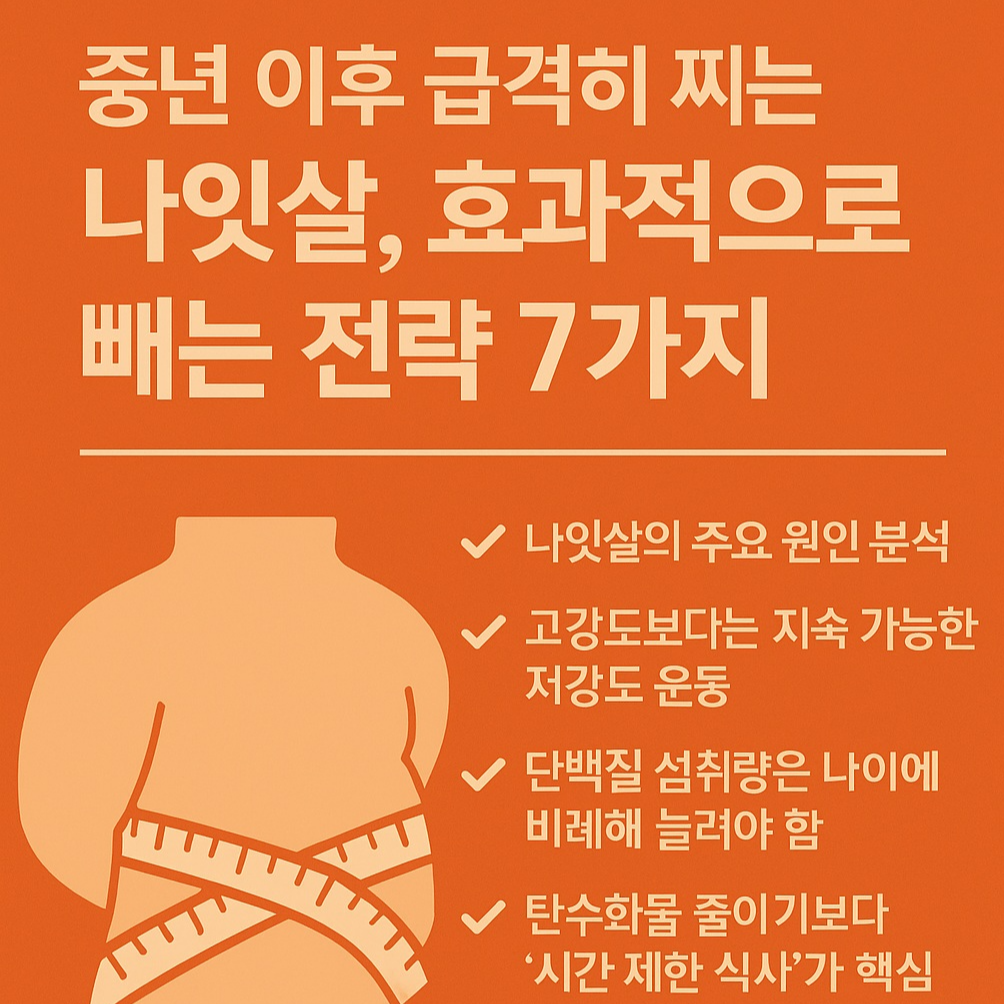 효과적으로 빼는 전략 7가지