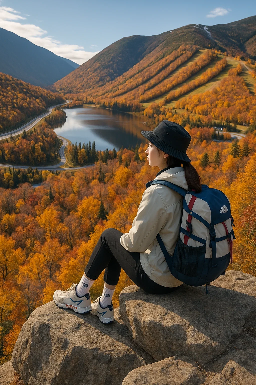 Franconia Notch State Park Trail 지도 보러가기