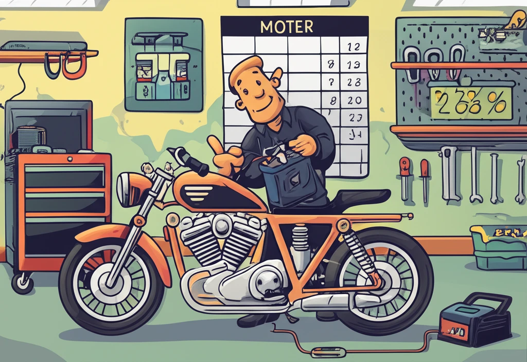 오토바이 배터리 방전 막는 꿀팁: 원..