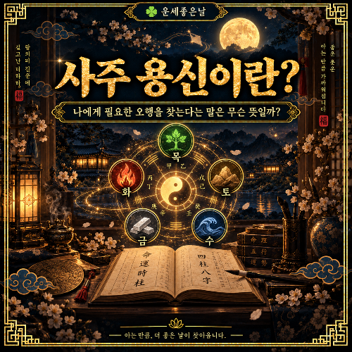 사주_용신이란?