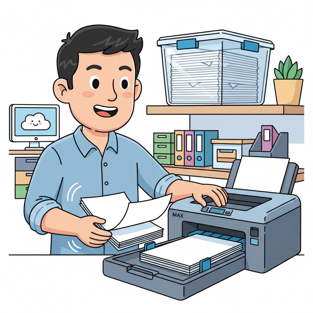 프린터 용지걸림 해결 방법과 안전하게..