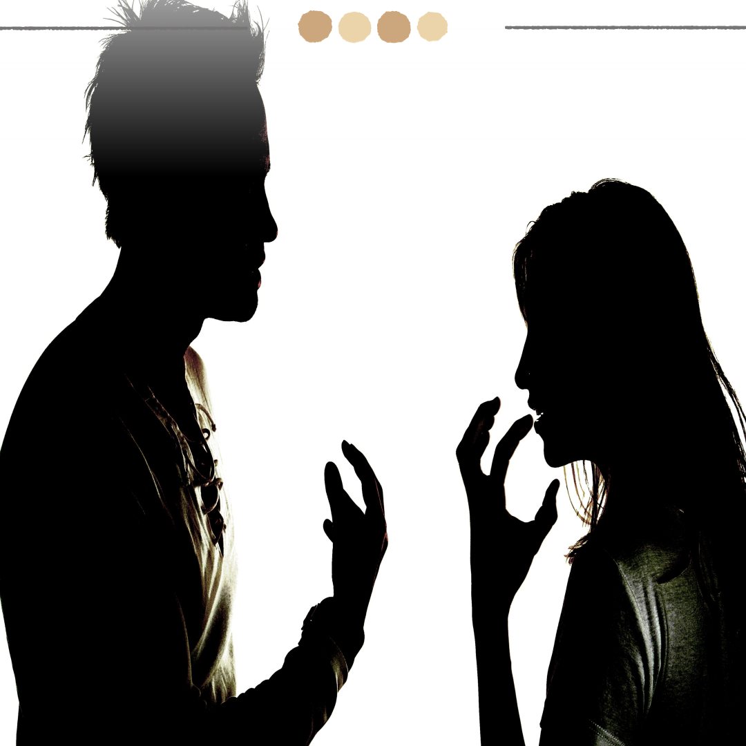 연인끼리 다투는 이미지